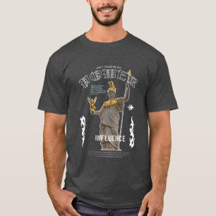 Camiseta Influenciar o estilo de rua girl
