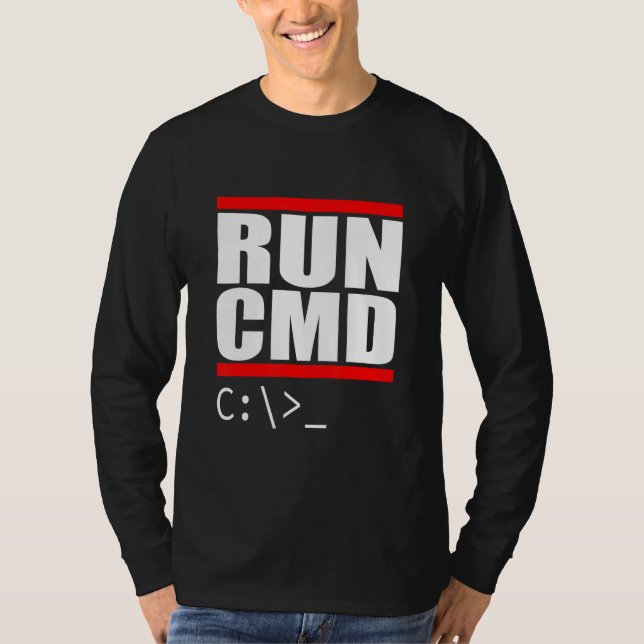 Camiseta Informações sobre código de software de programaçã (Frente)