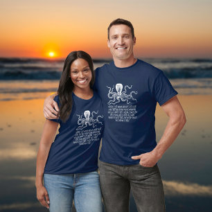 Camiseta Informações sobre Ilustração e Amostragem de Octop