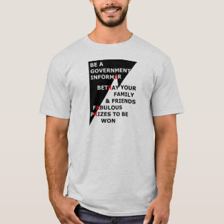 Camiseta Informador do governo