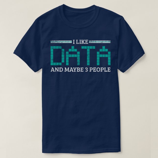 Camiseta Informática de Dados 1 (Frente do Design)