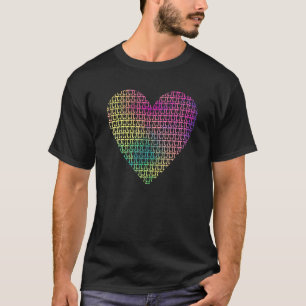 Camiseta Informática do Professor de Matemática do Coração 