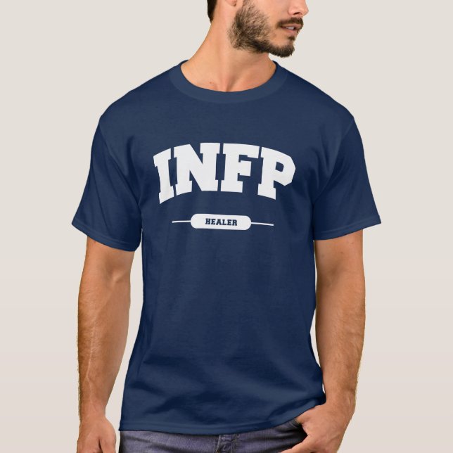 Camiseta INFP - Estilo Universitário (Frente)