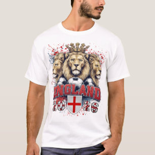 Camiseta Inglaterra 2026 Leão, Inglaterra Futebol, Fã de fu