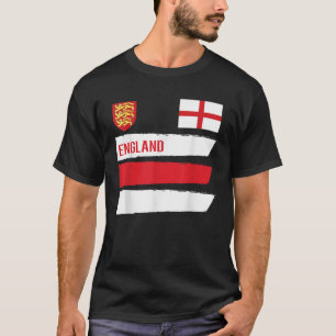 Camiseta Inglaterra Bandeira Inglês Futebol Fan Men