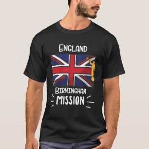 Camiseta Inglaterra Birmingham Mórmon Missão SUD Missionári