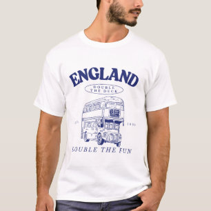 Camiseta Inglaterra: dobre a baralho, dobre a diversão
