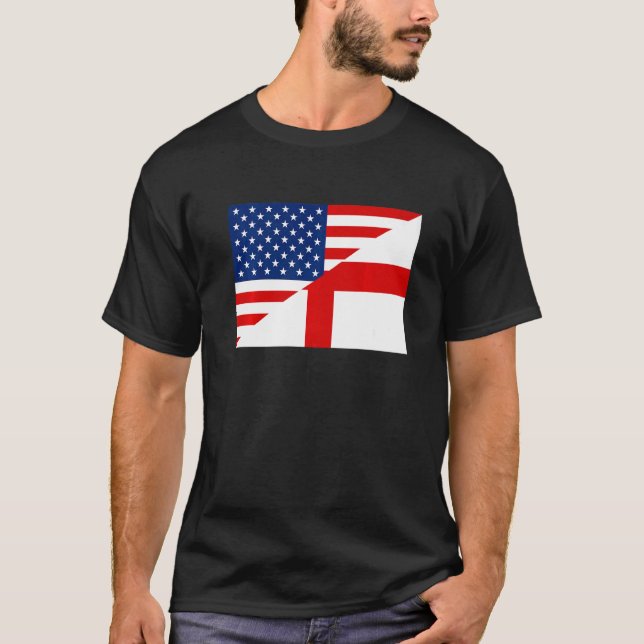 Camiseta Inglaterra Dupla Cidadania Futebol (Frente)