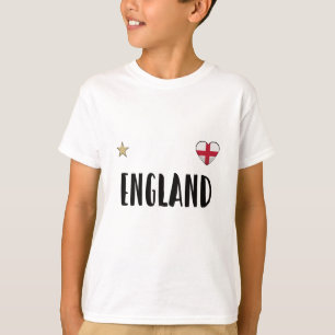 Camiseta Inglaterra Fan Shirt English Flag
