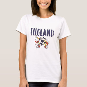Camiseta Inglaterra Fan Shirt English Flag