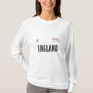 Camiseta Inglaterra Fan Shirt English Flag