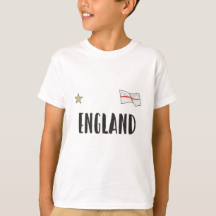 Camiseta Inglaterra Fan Shirt English Flag