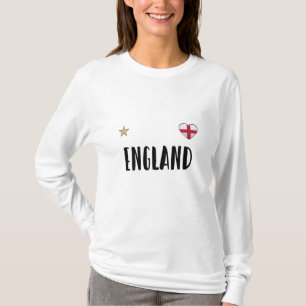 Camiseta Inglaterra Fan Shirt English Flag