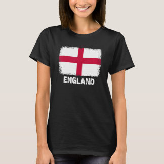 Camiseta Inglaterra Flag Support English Pessoas Women Men