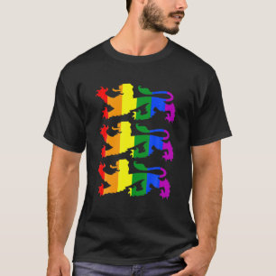 Camiseta Inglaterra Futebol internacional LGBTQ Rainbow Lio