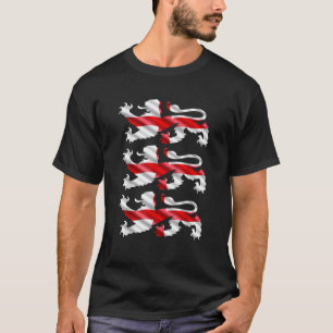 Camiseta Inglaterra Futebol Patriótico Leões Ingleses Cr