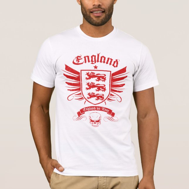 Camiseta INGLATERRA - Inglaterra na excursão (Frente)