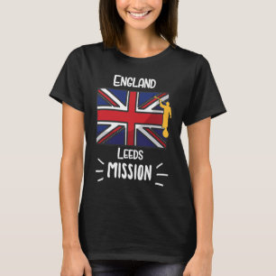 Camiseta Inglaterra Leeds Mórmon LDS Mission Missionary