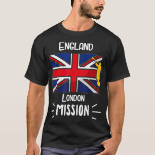 Camiseta Inglaterra Leeds Mórmon LDS Mission Missionary Gi