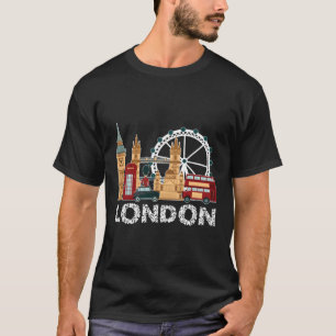 Camiseta Inglaterra London Viagem Tourist Souvenir For Men 