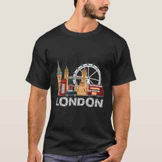 Camiseta Inglaterra Londres Viagem Turista Para