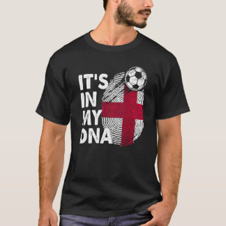 Camiseta Inglaterra: My Dna England Flag Team Inglaterra