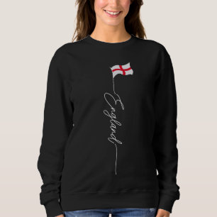 Camiseta Inglaterra, Sinalizador Inglês do Reino Unido, Sin