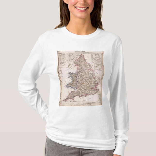 Camiseta Inglaterra, Wales (Frente)