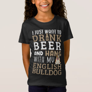 Camiseta Inglês Buldog Pai Engraçado Cachorro Britânico