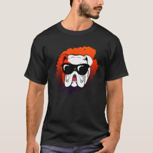Camiseta Inglês Buldogue Dog Mãe