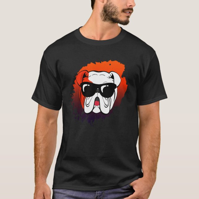 Camiseta Inglês Buldogue Dog Mãe (Frente)