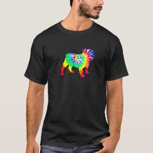 Camiseta Inglês Buldogue Dye Dog Mãe