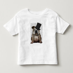 Camiseta Inglês Bulldog, Formal Hound e Hat