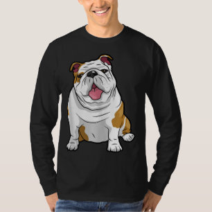 Camiseta Inglês Bulldog Incrível Engraçado Cães-do-cach