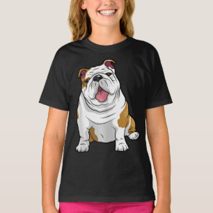 Camiseta Inglês Bulldog Incrível Engraçado Cães-do-cach