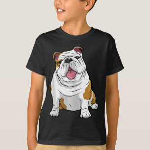 Camiseta Inglês Bulldog Incrível Engraçado Cães-do-cach