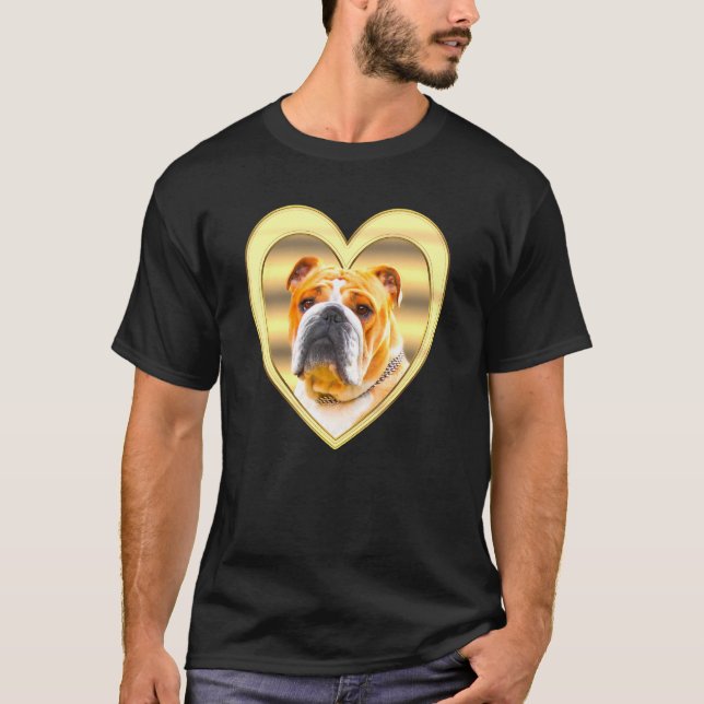 Camiseta Inglês Bulldog Inglês (Frente)