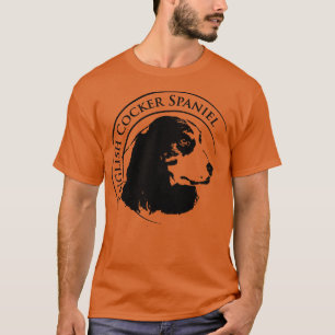 Camiseta Inglês Cocker Spaniel Dog Arte Digital 4