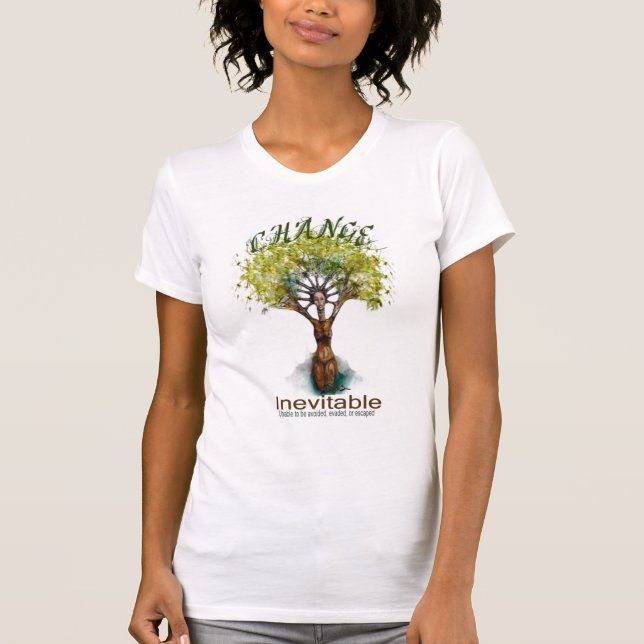 Camiseta inglês do colortree (Frente)