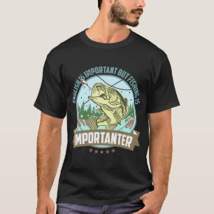 Camiseta Inglês é Importante A Pesca é Mais Importante Pesc