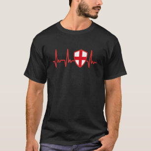 Camiseta Inglês Flag Hearbeat Orud