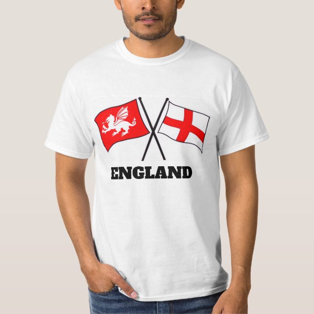 Camiseta Inglês Patriot Tee (Dia de George Rua) (Frente)