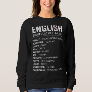 Camiseta Inglês Slang Translation Guide For Uk Expat In Us