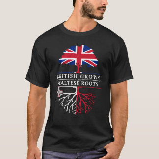 Camiseta Ingleses crescidos com design maltês de Malta