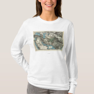 Camiseta Ingleses e territórios do russo de Afeganistão