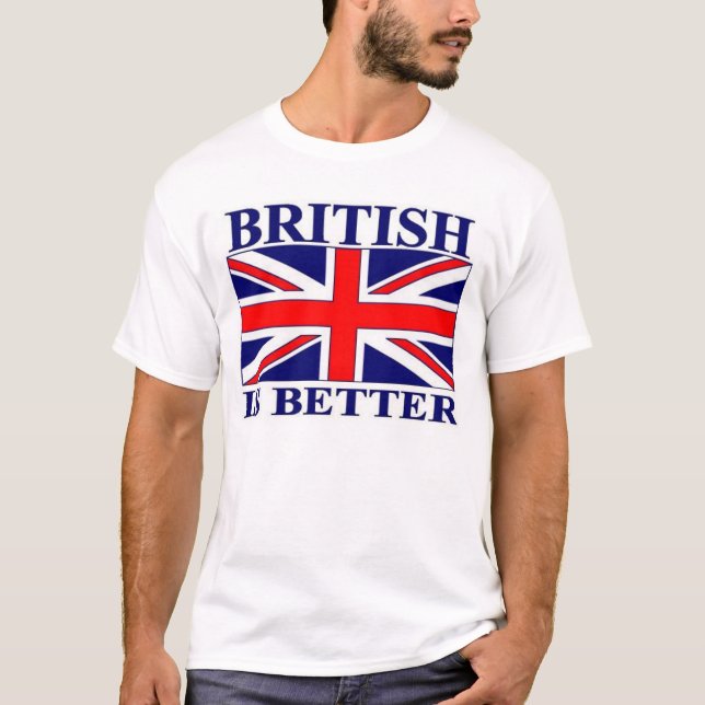 Camiseta Ingleses são melhores (Frente)