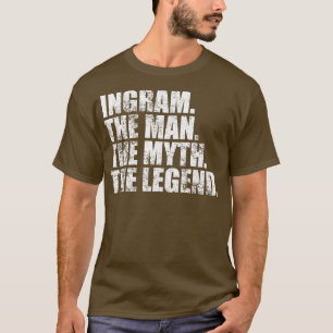 Camiseta IngramIngram Nome da família Ingram sobrenome Ingr