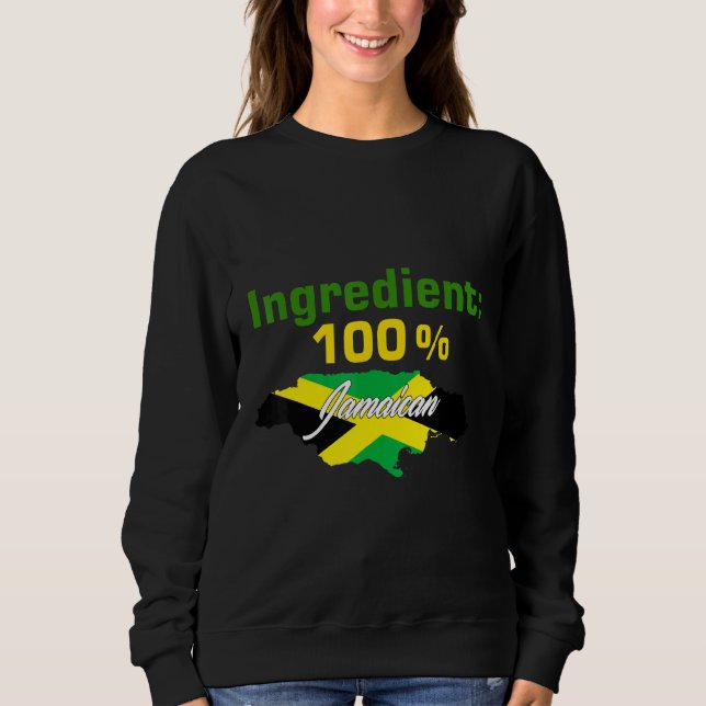 Camiseta Ingrediente 100 jamaicano (Frente)