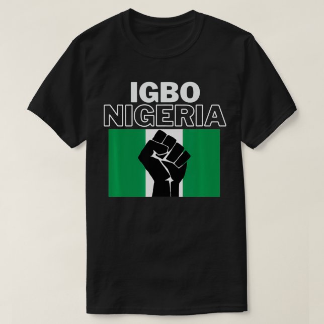 Camiseta Iniciação de Ancestrais Igbo Nigéria (Frente do Design)