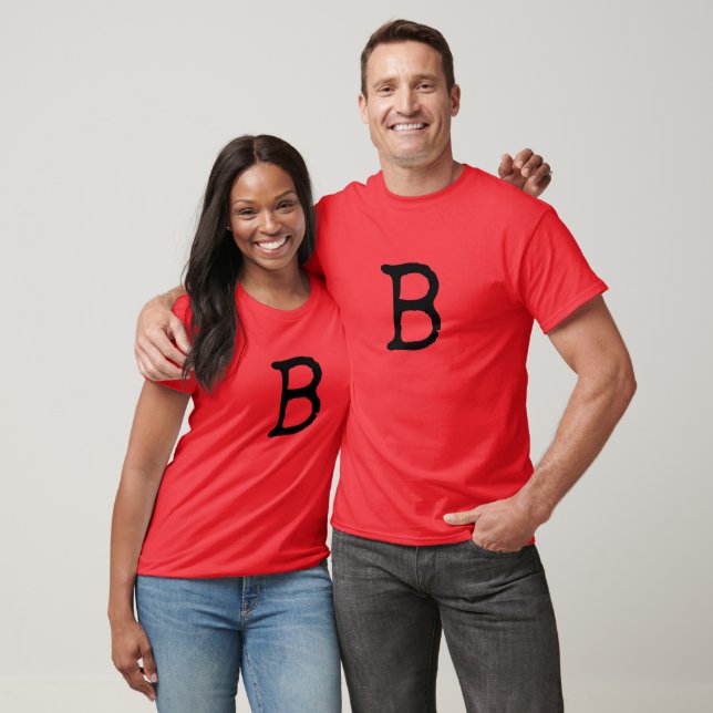 Camiseta Iniciais do nome (Unissex)